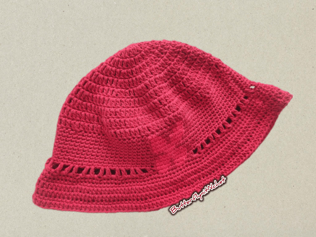 Chapeau Bucket Red 