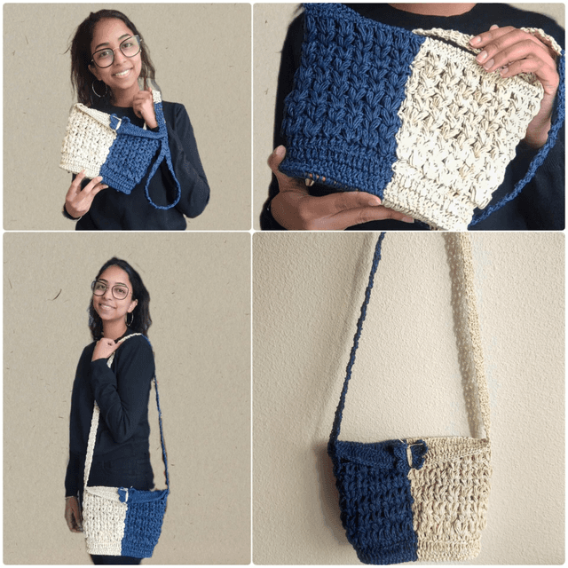 Sac Coeur bicolore