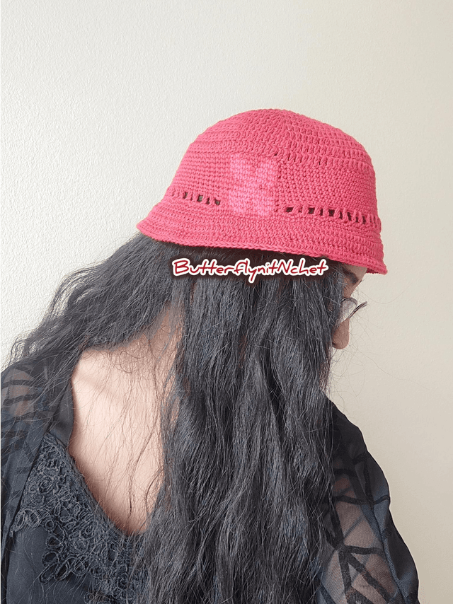 Chapeau Bucket Red 